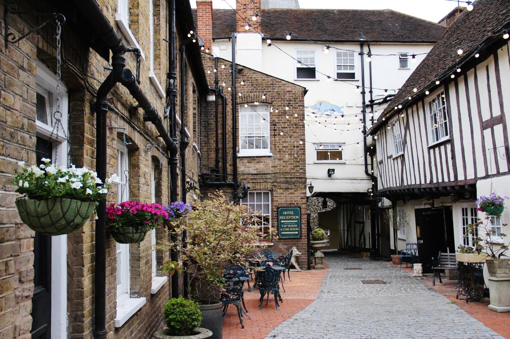 Blue Boar Hotel Maldon Exterior foto